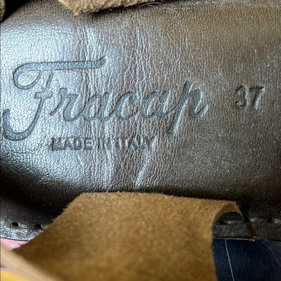 Women's Italian Leather Fisherman Sandals. Excellent condition. Italian size 37 - Picture 3 of 3